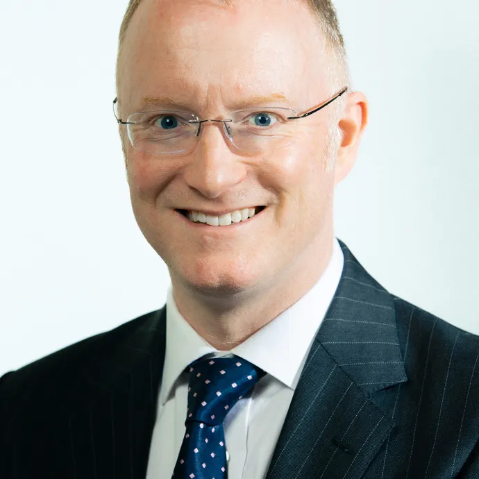 A headshot of Professor Gareth Harrison